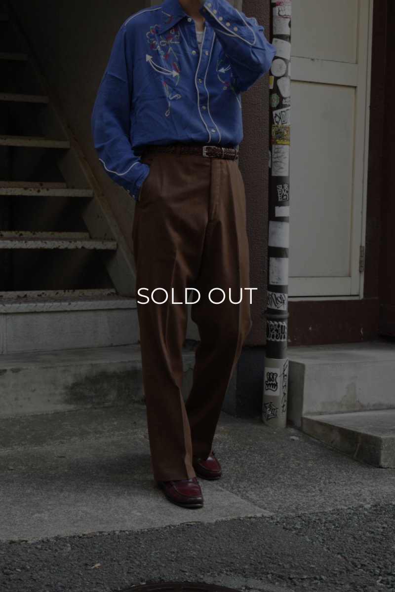 画像17: 60's Milton Barry wool slacks (17)