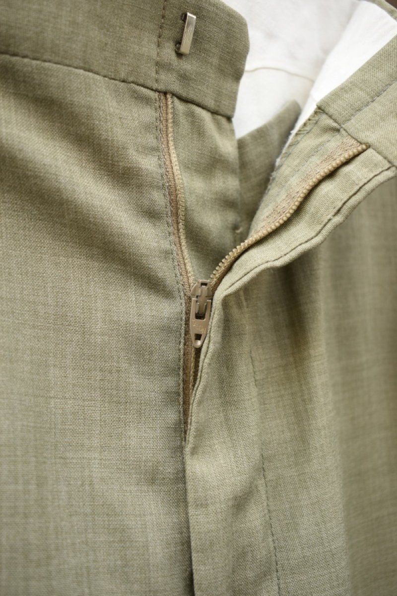 画像4: 60-70's summer wool slacks (4)