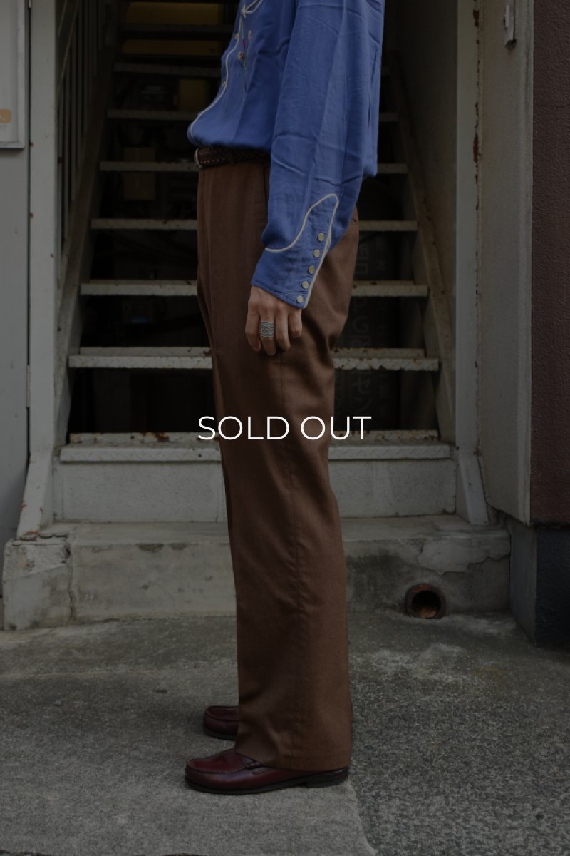画像15: 60's Milton Barry wool slacks (15)