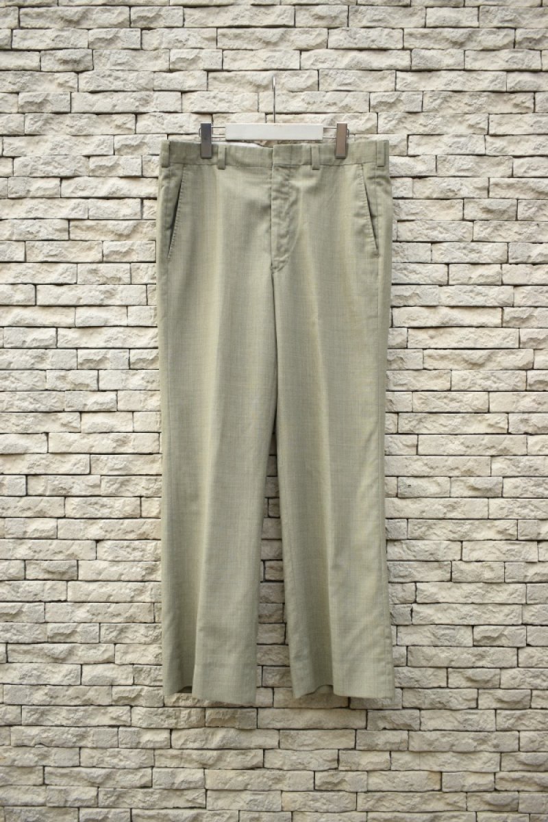 画像1: 60-70's summer wool slacks (1)