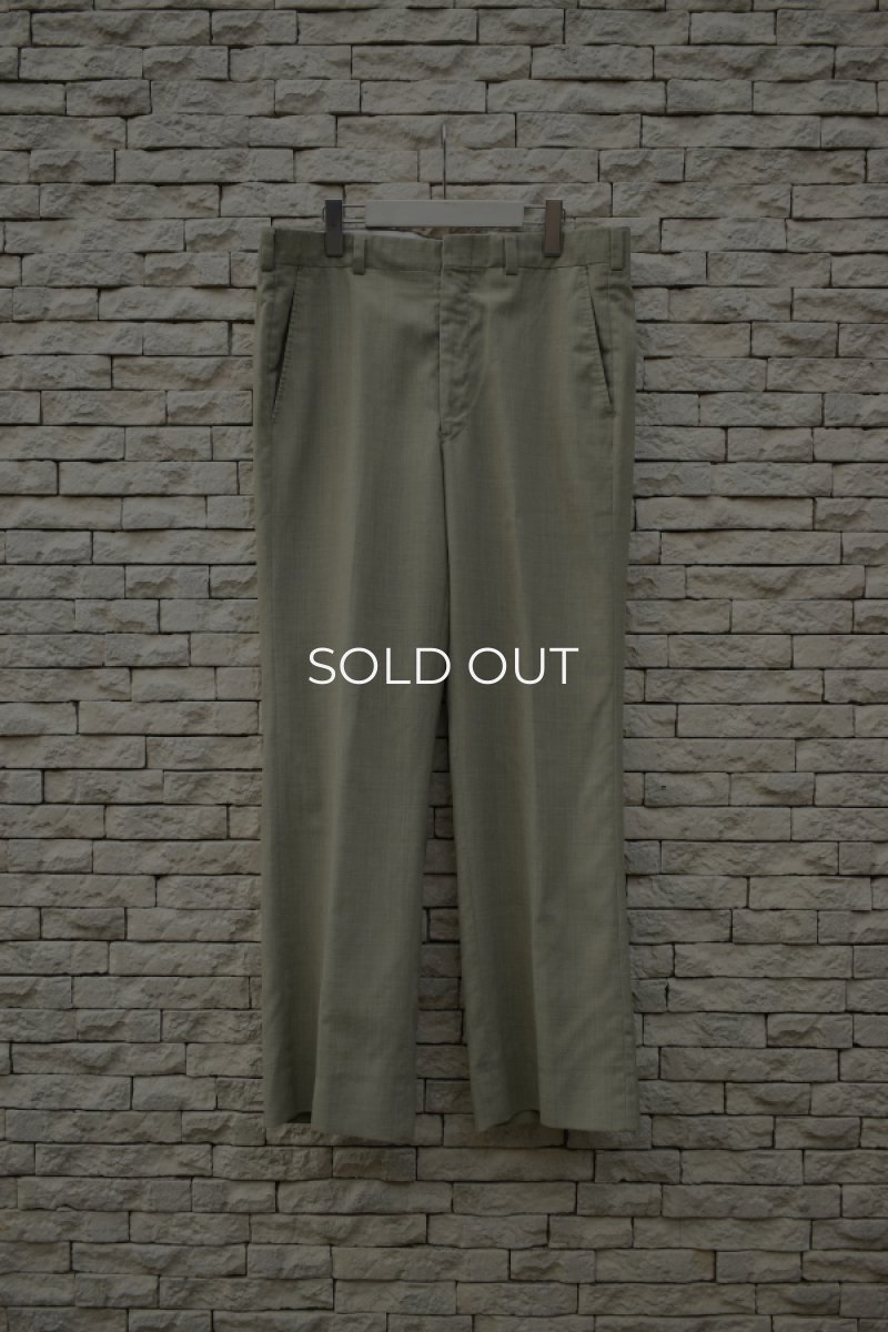 画像1: 60-70's summer wool slacks (1)