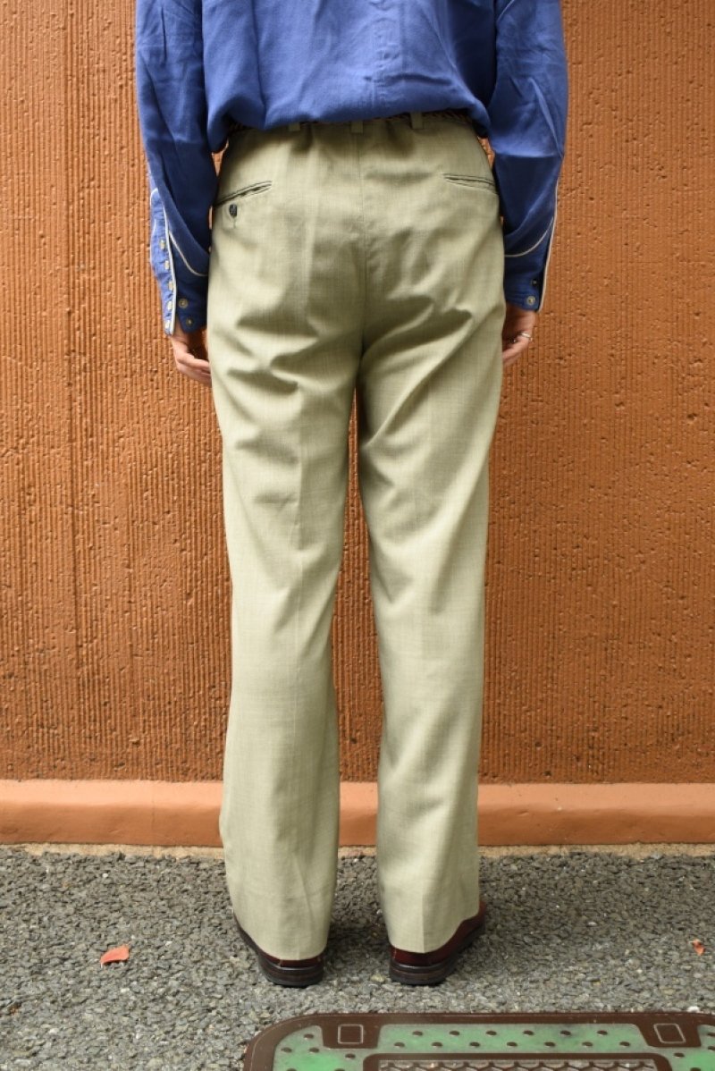 画像14: 60-70's summer wool slacks (14)