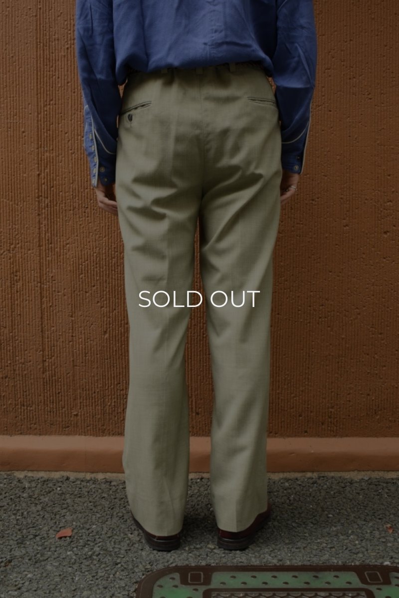 画像14: 60-70's summer wool slacks (14)