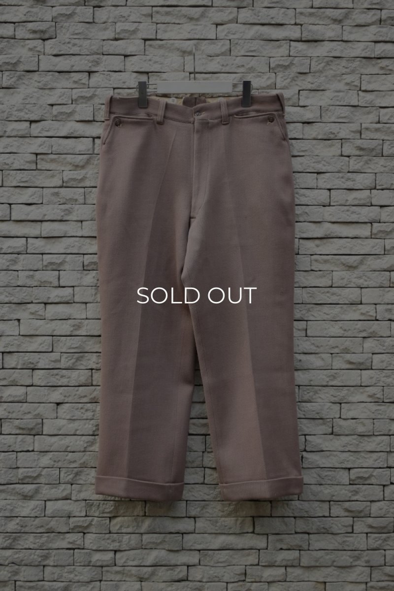 画像1: 40's LEVI STRAUSS Riders wool western slacks (1)