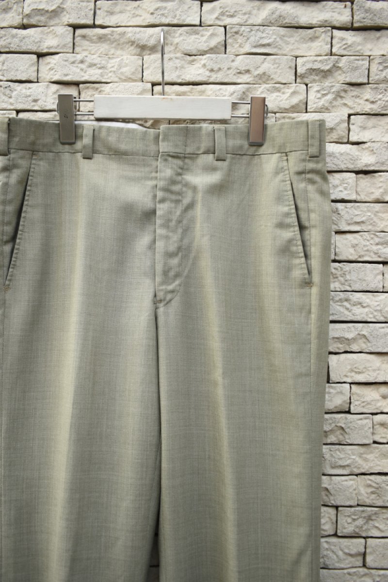 画像2: 60-70's summer wool slacks (2)