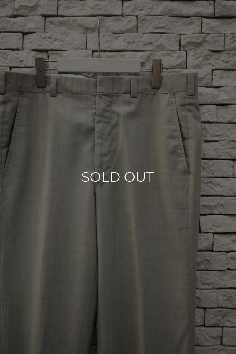 画像2: 60-70's summer wool slacks (2)