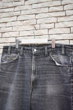 画像4: 90's Levi's 517 black denim pants -MADE IN USA- (4)