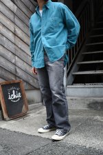 画像23: 90's Levi's 517 black denim pants -MADE IN USA- (23)