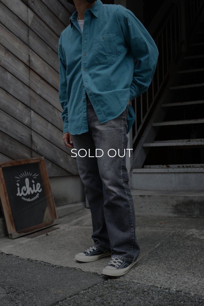 画像23: 90's Levi's 517 black denim pants -MADE IN USA- (23)