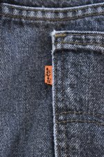 画像18: 90's Levi's 517 black denim pants -MADE IN USA- (18)