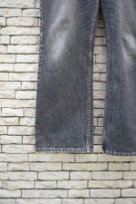 画像3: 90's Levi's 517 black denim pants -MADE IN USA- (3)