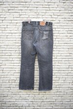 画像14: 90's Levi's 517 black denim pants -MADE IN USA- (14)