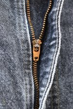 画像9: 90's Levi's 517 black denim pants -MADE IN USA- (9)