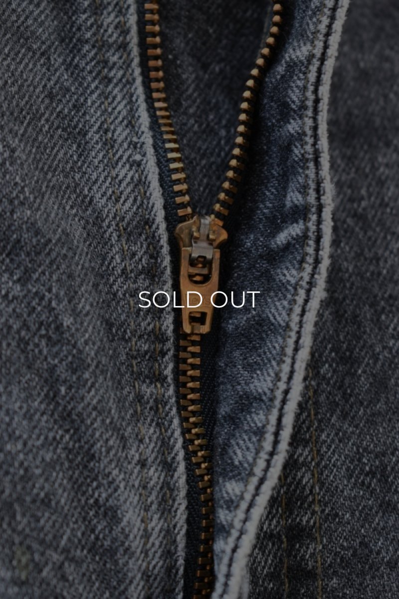 画像9: 90's Levi's 517 black denim pants -MADE IN USA- (9)