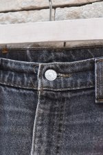 画像5: 90's Levi's 517 black denim pants -MADE IN USA- (5)