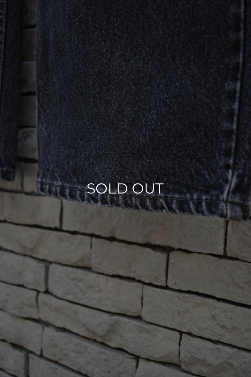 画像13: 90's Levi's 517 black denim pants -MADE IN USA- (13)