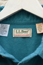 画像5: 80's L.L.Bean chamois cloth shirt -made in USA- (5)