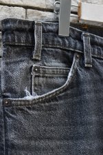 画像6: 90's Levi's 517 black denim pants -MADE IN USA- (6)