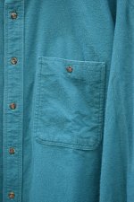画像7: 80's L.L.Bean chamois cloth shirt -made in USA- (7)