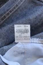 画像12: 90's Levi's 517 black denim pants -MADE IN USA- (12)