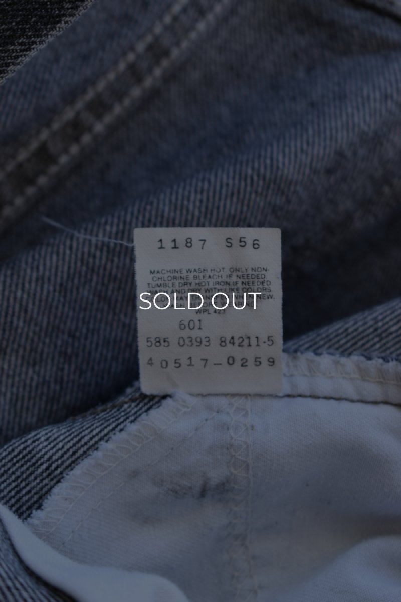 画像12: 90's Levi's 517 black denim pants -MADE IN USA- (12)