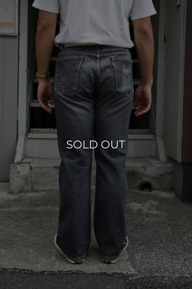 画像22: 90's Levi's 517 black denim pants -MADE IN USA- (22)