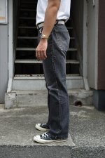 画像21: 90's Levi's 517 black denim pants -MADE IN USA- (21)
