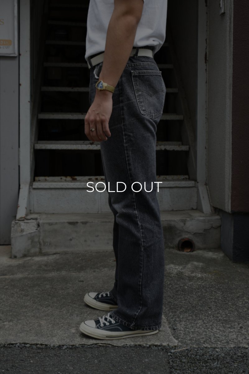 画像21: 90's Levi's 517 black denim pants -MADE IN USA- (21)