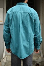 画像15: 80's L.L.Bean chamois cloth shirt -made in USA- (15)