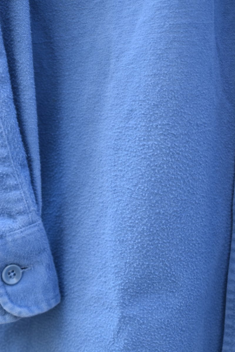 画像9: 80's L.L.Bean chamois cloth shirt -made in USA- (9)