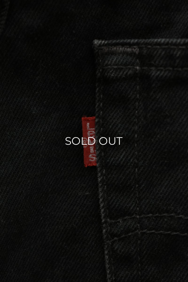 画像14: 90's Levi's 517 black denim pants -MADE IN USA- (14)