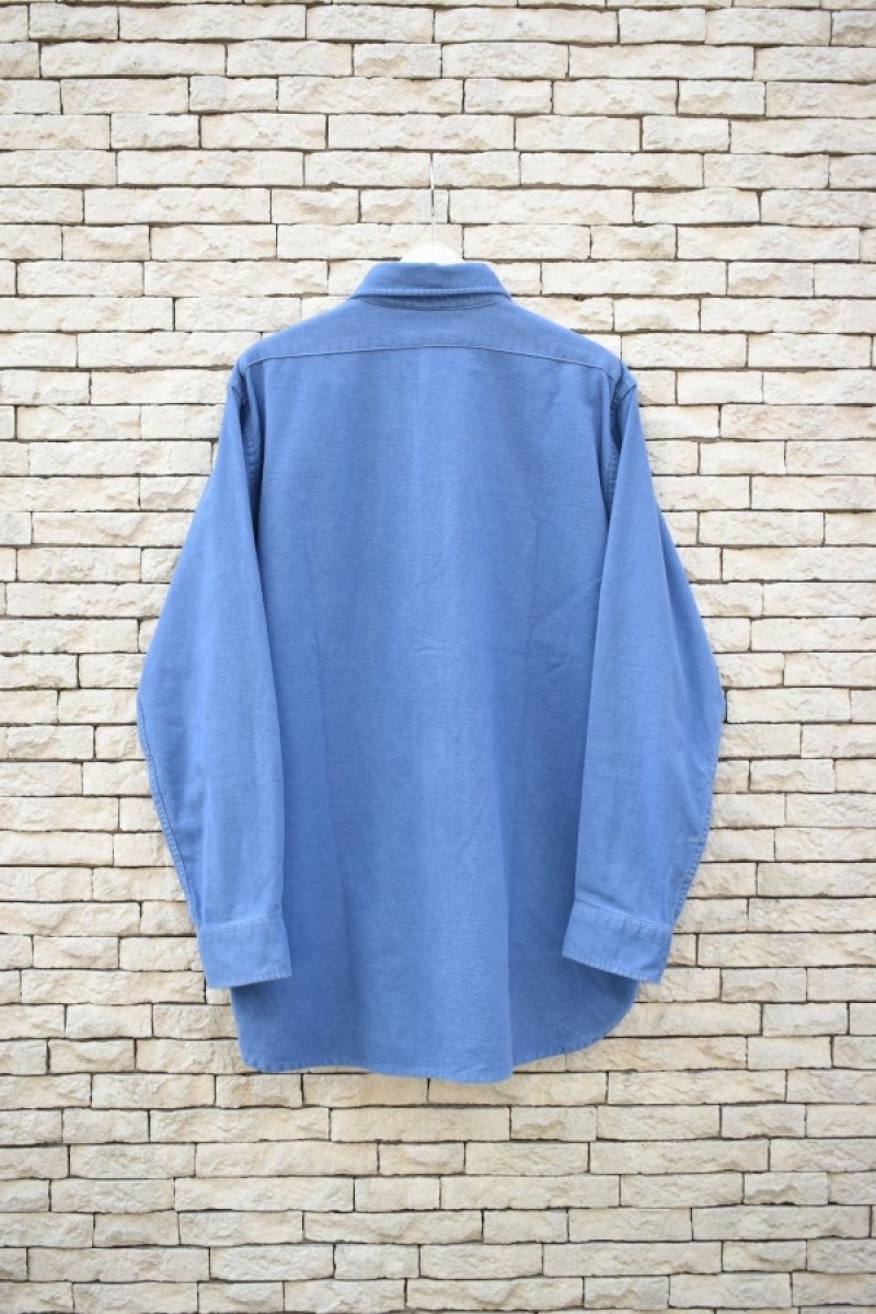 画像13: 80's L.L.Bean chamois cloth shirt -made in USA- (13)