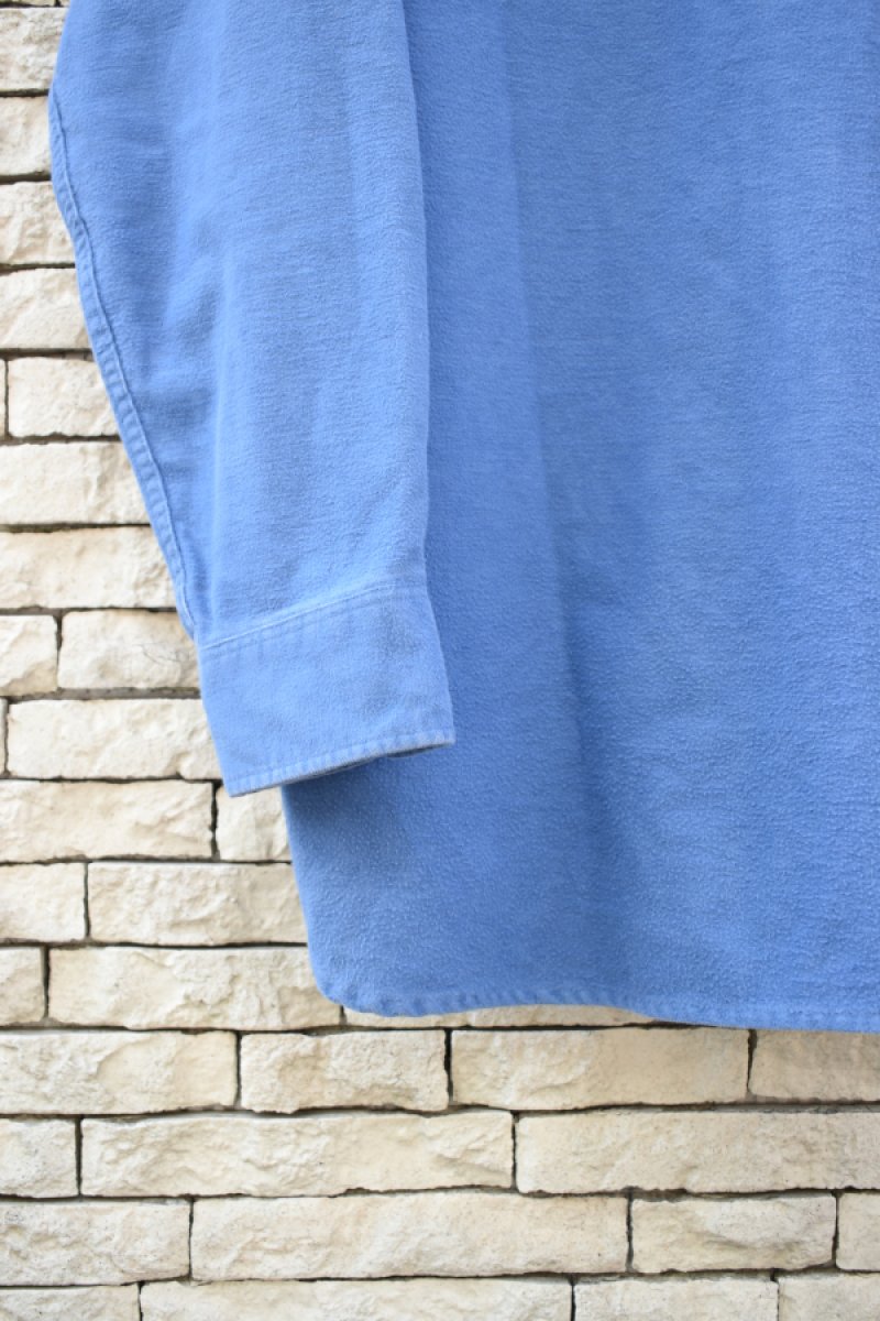 画像15: 80's L.L.Bean chamois cloth shirt -made in USA- (15)