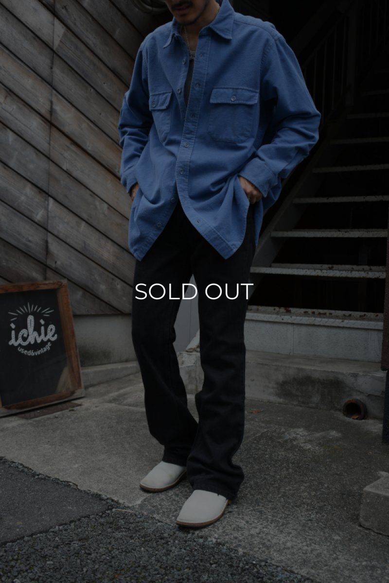 画像19: 90's Levi's 517 black denim pants -MADE IN USA- (19)