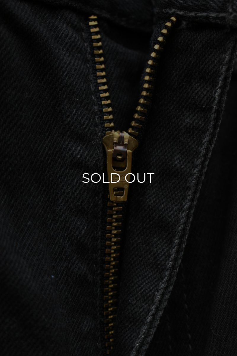 画像6: 90's Levi's 517 black denim pants -MADE IN USA- (6)