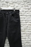 画像2: 90's Levi's 517 black denim pants -MADE IN USA- (2)
