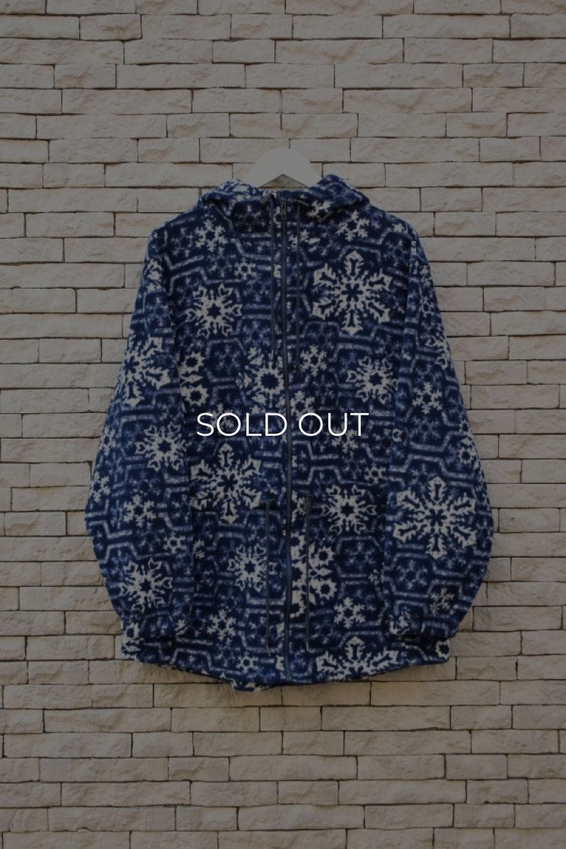 画像1: 90's L.L.Bean fleece zip up parka (1)