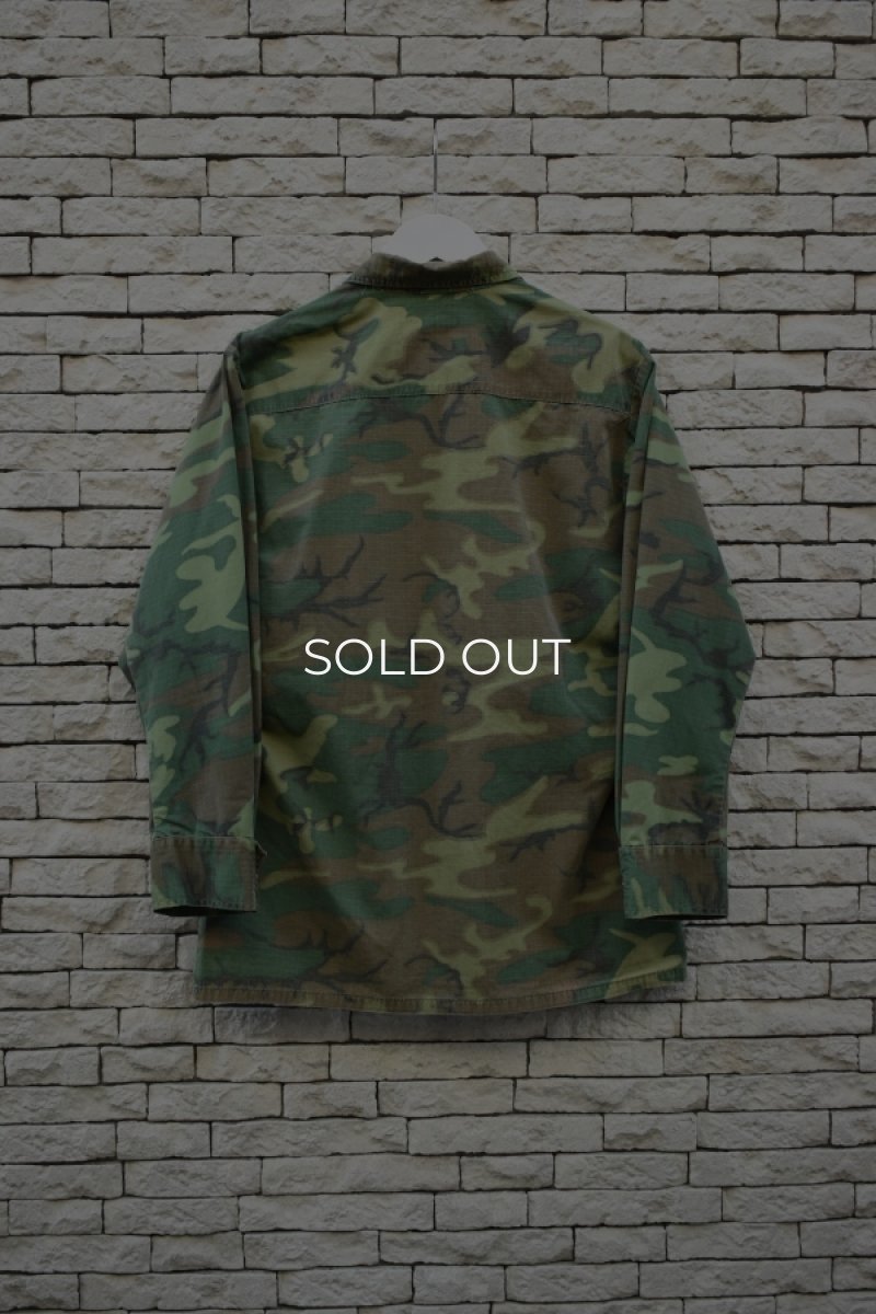 画像22: 70's US ARMY JUNGLE FATIGUE jacket -ERDL Camouflage Pattern-  (22)
