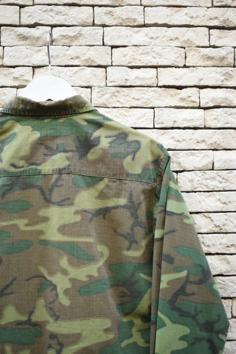 画像23: 70's US ARMY JUNGLE FATIGUE jacket -ERDL Camouflage Pattern-  (23)