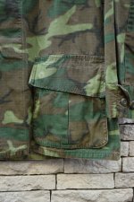 画像10: 70's US ARMY JUNGLE FATIGUE jacket -ERDL Camouflage Pattern-  (10)