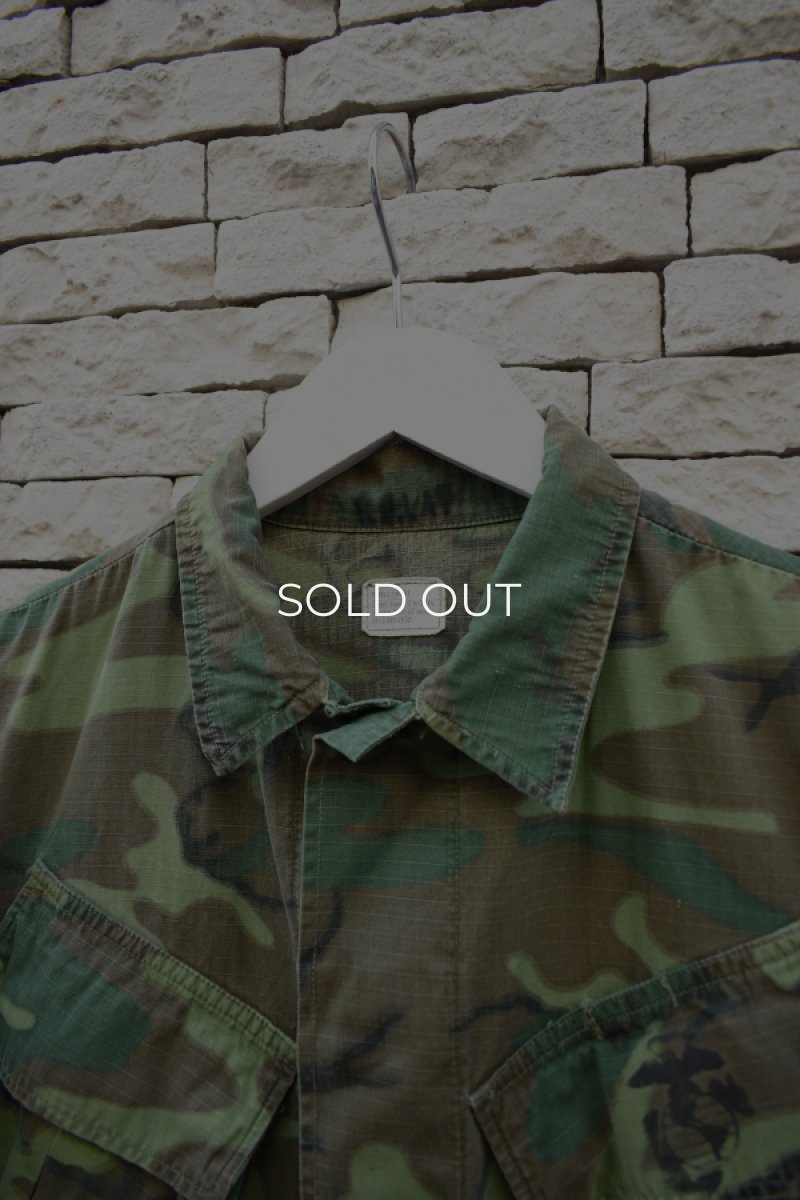 画像5: 70's US ARMY JUNGLE FATIGUE jacket -ERDL Camouflage Pattern-  (5)