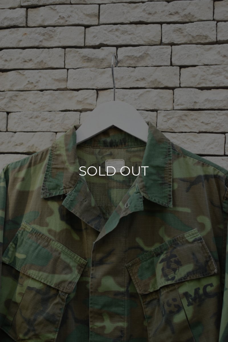 画像4: 70's US ARMY JUNGLE FATIGUE jacket -ERDL Camouflage Pattern-  (4)