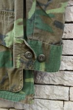 画像16: 70's US ARMY JUNGLE FATIGUE jacket -ERDL Camouflage Pattern-  (16)