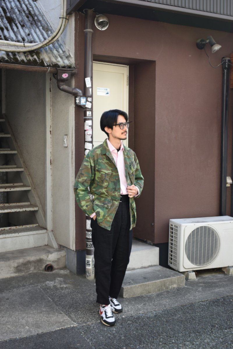 画像30: 70's US ARMY JUNGLE FATIGUE jacket -ERDL Camouflage Pattern-  (30)