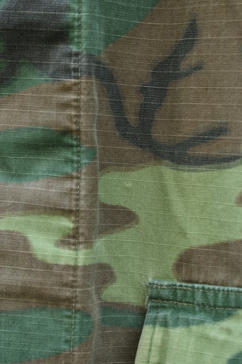 画像21: 70's US ARMY JUNGLE FATIGUE jacket -ERDL Camouflage Pattern-  (21)