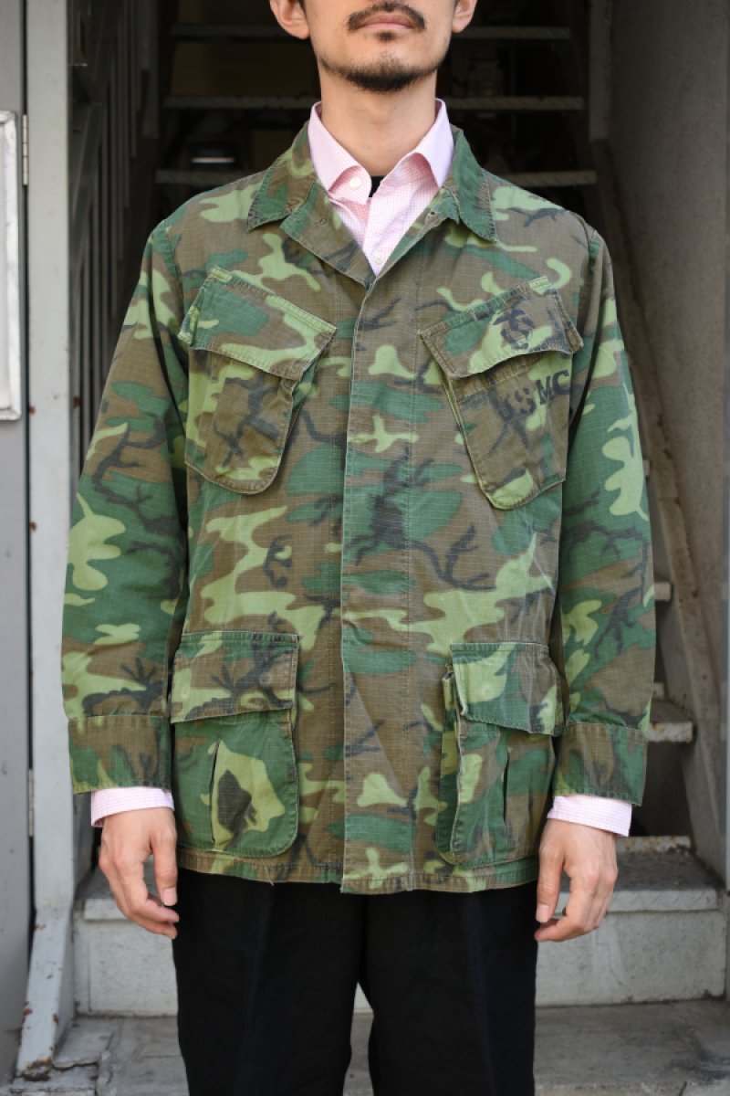 画像26: 70's US ARMY JUNGLE FATIGUE jacket -ERDL Camouflage Pattern-  (26)