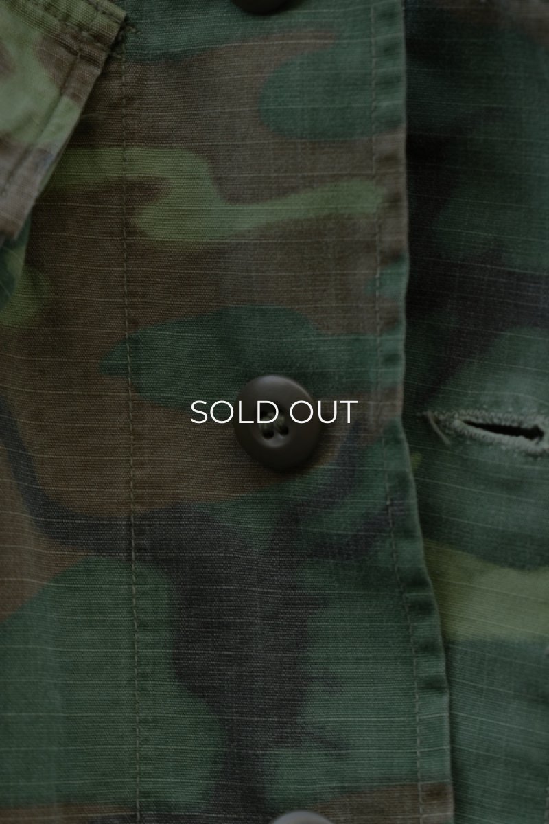 画像18: 70's US ARMY JUNGLE FATIGUE jacket -ERDL Camouflage Pattern-  (18)