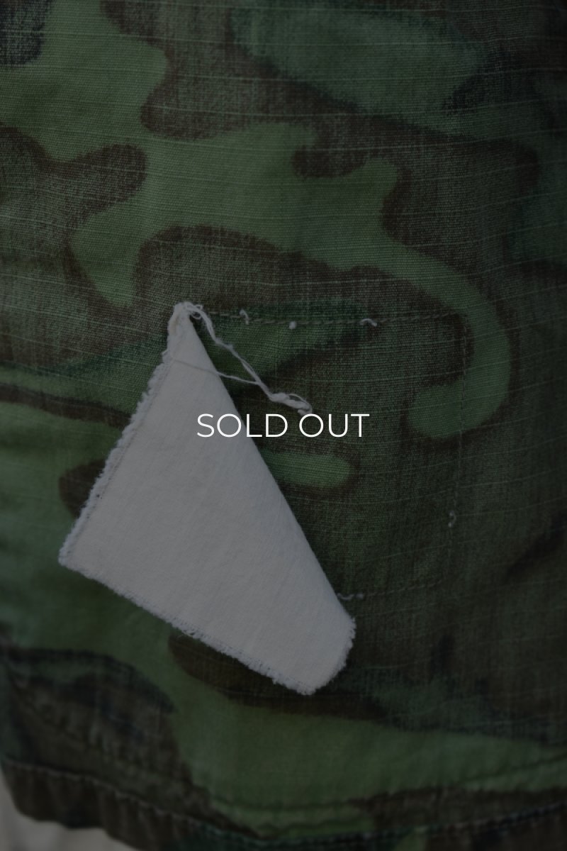 画像20: 70's US ARMY JUNGLE FATIGUE jacket -ERDL Camouflage Pattern-  (20)