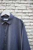 画像2: Calvin Klein L/S stripe shirt (2)