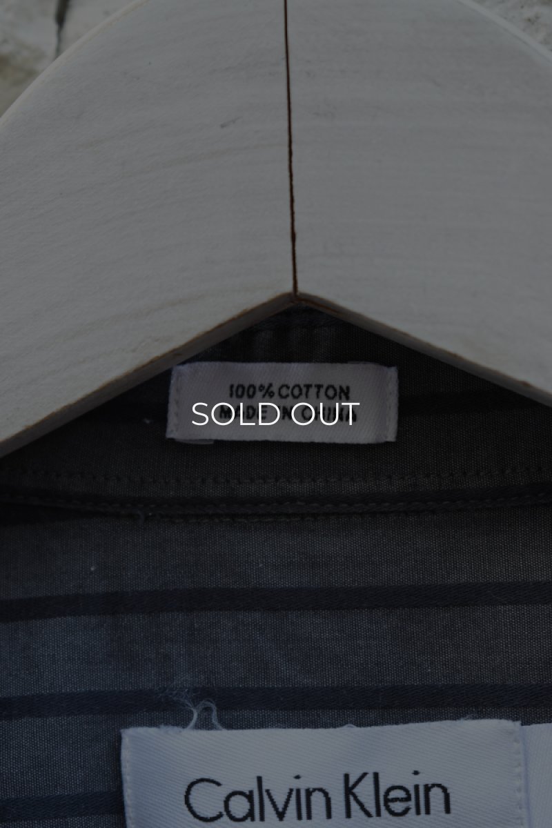 画像6: Calvin Klein L/S stripe shirt (6)